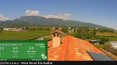 immagine della webcam nei dintorni di San Pietro di Feletto: webcam Vittorio Veneto