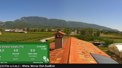 immagine della webcam nei dintorni di Revine Lago: webcam Vittorio Veneto