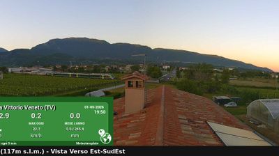 immagine della webcam nei dintorni di Piancavallo: webcam Vittorio Veneto