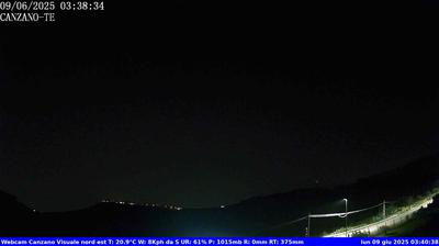 immagine della webcam nei dintorni di Fano Adriano: webcam Canzano