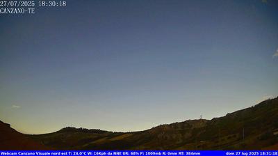 immagine della webcam nei dintorni di Fano Adriano: webcam Canzano