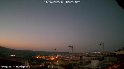 immagine della webcam nei dintorni di Villaggio Mosè: webcam Aragona