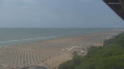immagine della webcam nei dintorni di Porto Santa Margherita: webcam Lignano Pineta