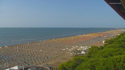 immagine della webcam nei dintorni di Caorle: webcam Lignano Pineta