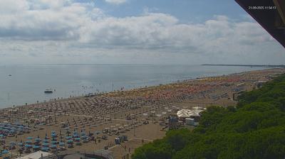 immagine della webcam nei dintorni di Caorle: webcam Lignano Pineta