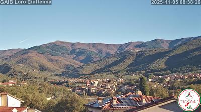 immagine della webcam nei dintorni di Rignano sull'Arno: webcam Loro Ciuffenna