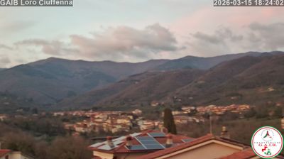 immagine della webcam nei dintorni di Rignano sull'Arno: webcam Loro Ciuffenna