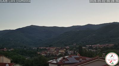 immagine della webcam nei dintorni di Lamole: webcam Loro Ciuffenna