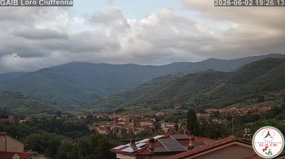 immagine della webcam nei dintorni di Eremo di Camaldoli: webcam Loro Ciuffenna