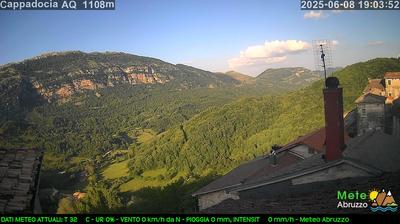 immagine della webcam nei dintorni di Civitella Roveto: webcam Cappadocia