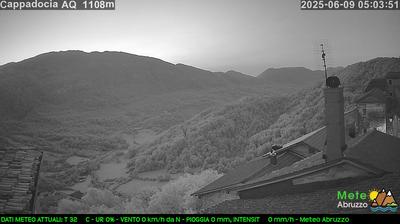 immagine della webcam nei dintorni di Pescorocchiano: webcam Cappadocia