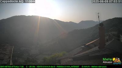 immagine della webcam nei dintorni di Colle di Tora: webcam Cappadocia