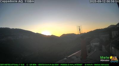 immagine della webcam nei dintorni di Pescorocchiano: webcam Cappadocia
