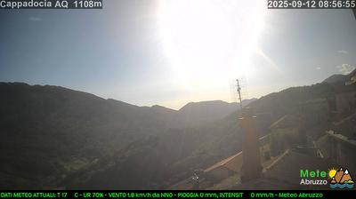 immagine della webcam nei dintorni di Castellafiume: webcam Cappadocia