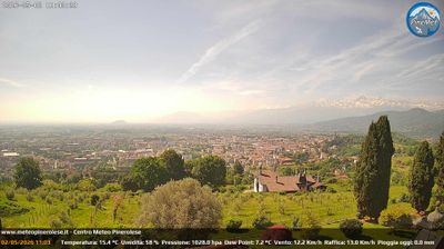 immagine della webcam nei dintorni di Piossasco: webcam San Pietro Val Lemina
