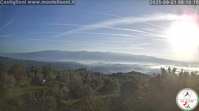 immagine della webcam nei dintorni di Certaldo: webcam Lamole