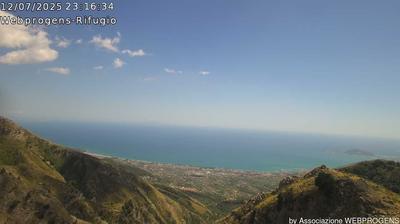 immagine della webcam nei dintorni di Giuliano di Roma: webcam Maranola