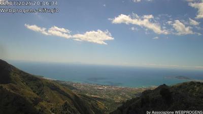 immagine della webcam nei dintorni di Scauri: webcam Maranola