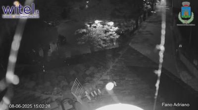 immagine della webcam nei dintorni di Prati di Tivo: webcam Fano Adriano