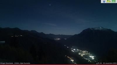 immagine della webcam nei dintorni di Morbegno: webcam Alpe Giumello