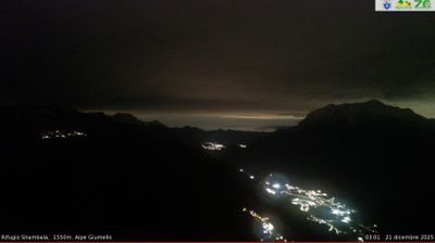 immagine della webcam nei dintorni di Sala Comacina: webcam Alpe Giumello