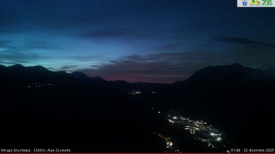 immagine della webcam nei dintorni di Consiglio di Rumo: webcam Alpe Giumello