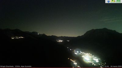 immagine della webcam nei dintorni di Pasturo: webcam Alpe Giumello