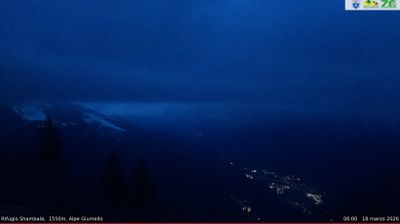 immagine della webcam nei dintorni di Morbegno: webcam Alpe Giumello