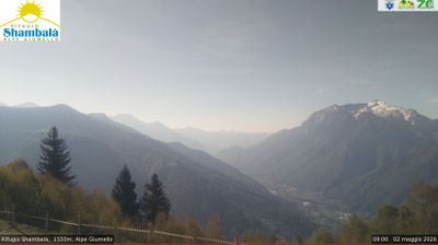 immagine della webcam nei dintorni di Morbegno: webcam Alpe Giumello