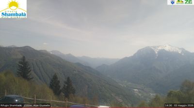 immagine della webcam nei dintorni di Perledo: webcam Alpe Giumello