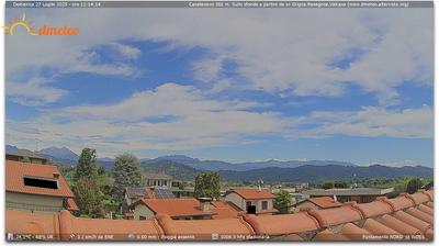 immagine della webcam nei dintorni di Monte Cornizzolo: webcam Casatenovo