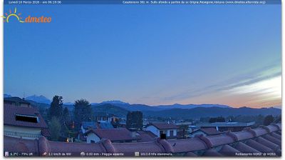 immagine della webcam nei dintorni di Cornate d'Adda: webcam Casatenovo