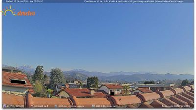 immagine della webcam nei dintorni di Albese con Cassano: webcam Casatenovo