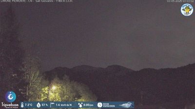 immagine della webcam nei dintorni di Villanova Mondovì: webcam Pancani
