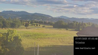 immagine della webcam nei dintorni di Montecchio Maggiore: webcam Trissino