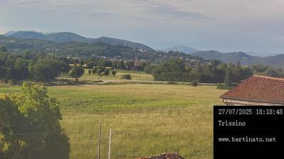 immagine della webcam nei dintorni di Isola Vicentina: webcam Trissino