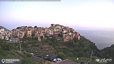 immagine della webcam nei dintorni di La Spezia: webcam Corniglia