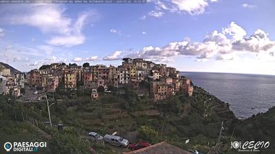 immagine della webcam nei dintorni di La Spezia: webcam Corniglia