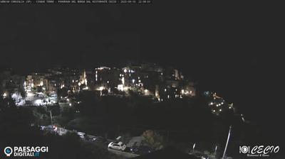 immagine della webcam nei dintorni di La Spezia: webcam Corniglia
