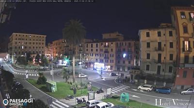 immagine della webcam nei dintorni di Riccò del Golfo di Spezia: webcam Pitelli