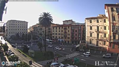 immagine della webcam nei dintorni di Riccò del Golfo di Spezia: webcam Pitelli