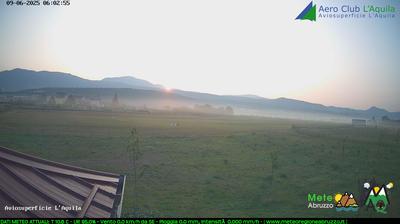 immagine della webcam nei dintorni di Lucoli: webcam Sant'Eusanio Forconese