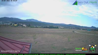 immagine della webcam nei dintorni di Avezzano: webcam Sant'Eusanio Forconese