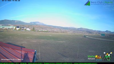 immagine della webcam nei dintorni di Rocca di Cambio: webcam Sant'Eusanio Forconese