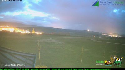 immagine della webcam nei dintorni di Campotosto: webcam Sant'Eusanio Forconese