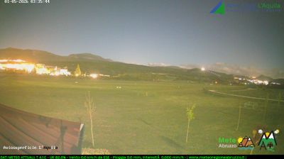 immagine della webcam nei dintorni di Lucoli: webcam Sant'Eusanio Forconese