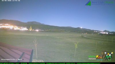 immagine della webcam nei dintorni di Rocca di Cambio: webcam Sant'Eusanio Forconese