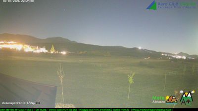 immagine della webcam nei dintorni di Ovindoli: webcam Sant'Eusanio Forconese