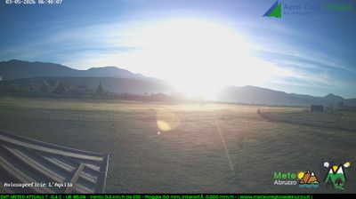 immagine della webcam nei dintorni di Rocca di Mezzo: webcam Sant'Eusanio Forconese
