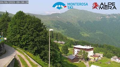 immagine della webcam nei dintorni di Issime: webcam Alpe di Mera